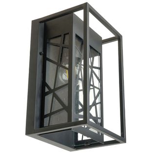 Светильник садово-парковый DL-0588 на стену 60W 230V E27, черный
