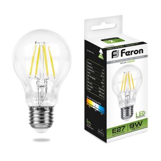 Лампа светодиодная 9W 230V E27 4000K A63