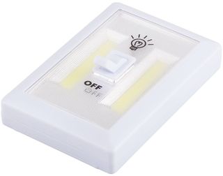 Светодиодный светильник DL4497 с переключателем 2LED 3W (3*AAA не входят),  115*75*35мм, белый 