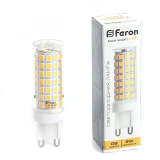 Лампа светодиодная 9W 230V G9 2700K JCD 
