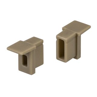 Заглушка SL-MINI-6-H9 OLIVE GREY c отверстием (Пластик)