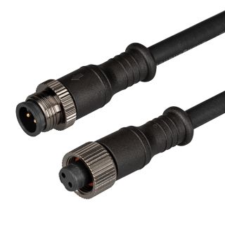 Коннектор NEO-TAIL-R15-2000-CON-MF (BK) (arlight, IP67 Пластик, 3 года)