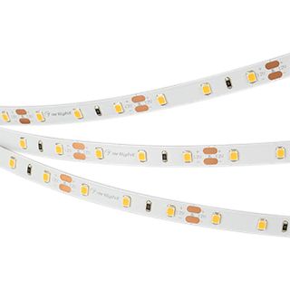 Светодиодная лента RT-A60-8mm 12V Warm2700 (7.2 W/m, IP20, 2835, 5m) (Открытый)