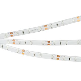 Светодиодная лента герметичная RTW-SE-A60-8mm 12V Yellow (4.8 W/m, IP65, 2835, 5m)