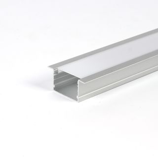 Встраиваемый профиль DL-V 4320 Anod (с рассеивателем)