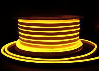 Светодиодный гибкий неон DL-N 8х16 2835 120led  220V Yellow