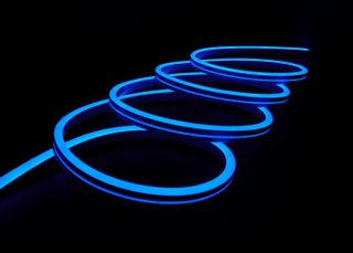 Светодиодный гибкий неон DL-N 8х16 2835 120led  12V Blue 9.6W