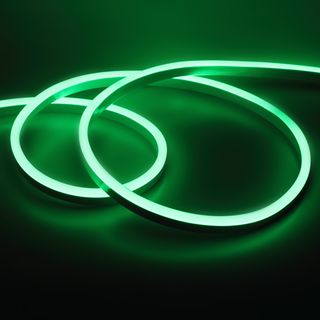 Светодиодный гибкий неон IDL-N 8х16 2835/25mm 120led 12V Green 9.6W