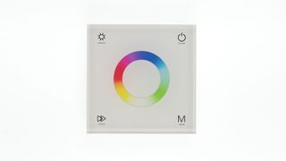 Сенсорная панель IDL-VS-45 White 12-24V, 3x4A, 3x(48-96), RGB, RF 2.4GHz
