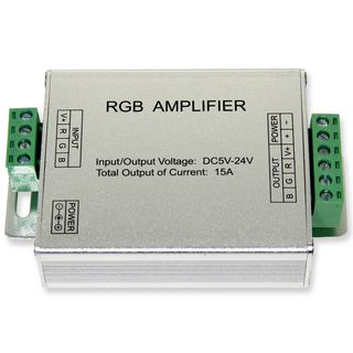Усилитель RGB IDL-15A (12-24V, 180-360W)