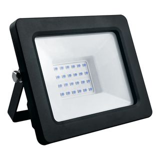 Прожектор светодиодный, 2835 SMD, 50W синий AC230V/50Hz IP65,  в черном компактном корпусе