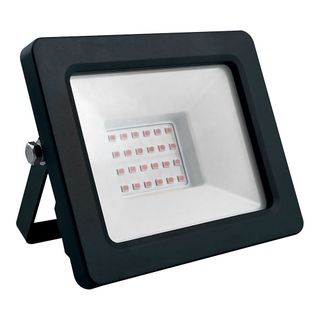Прожектор светодиодный, 2835SMD, 30W красный AC230V/50Hz IP65,  в черном компактном корпусе