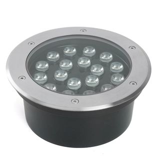 Светильник тротуарный (грунтовый) DL2569, 20W, AC/DC12V, низковольтный, 3000K, металлик, IP67