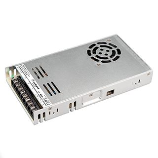 Блок питания HTS-350-48 (48V, 7.3A, 350W) (IP20 Сетка, 3 года)