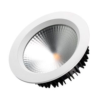 Светодиодный светильник LTD-187WH-FROST-21W Warm White 110deg (IP44 Металл, 3 года)
