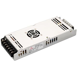 Блок питания HTS-300L-5-Slim (5V, 60A, 300W) (IP20 Сетка, 3 года)