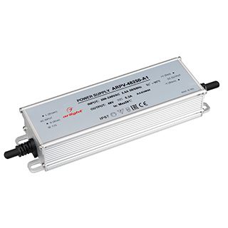 Блок питания ARPV-48250-A1 (48V, 5.3A, 254W) (IP67 Металл, 3 года)