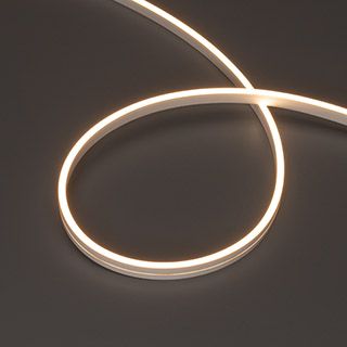 Светодиодная лента герметичная MOONLIGHT-SIDE-A168-4x10mm 24V Warm3000 (7.2 W/m, IP65, 5m, wire x2) 