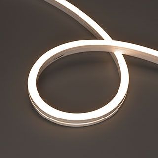 Светодиодная лента герметичная MOONLIGHT-SIDE-A140-12x17mm 24V Warm3500 (9.6 W/m, IP67, 5m, wire x2)