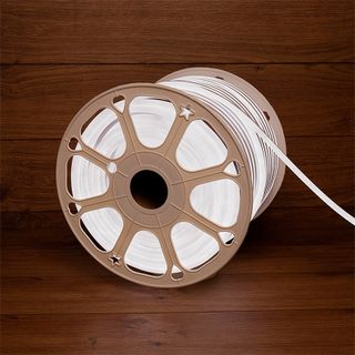 Гибкий неон LED SMD 8х16 мм, белый, 120 LED/м, бухта 100 м