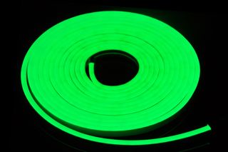 Гибкий неон DL SMD2835, 120led/m, 12V, 6х12мм (блистер 5м) Green