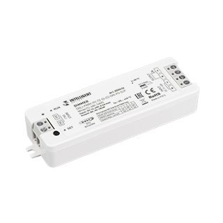 INTELLIGENT Диммер DALI-PWM-101-72-1G-D2-DRI-PS-SUF White (12-48V, 1x8A) (IARL, IP20 Пластик, 5 лет)