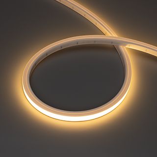 Лента герметичная NOVA-TOP-PU-A120-16x15mm 24V Warm2700 (10 W/m, IP68, 5m, wire x2) (Arlight, Полиур