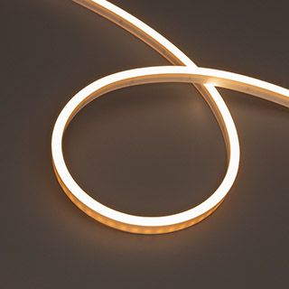 Лента герметичная WAVE-SIDE-PU-A120-06x12mm 24V Warm3000 (8 W/m, IP68, 5m, wire x2) (Arlight, Вывод 