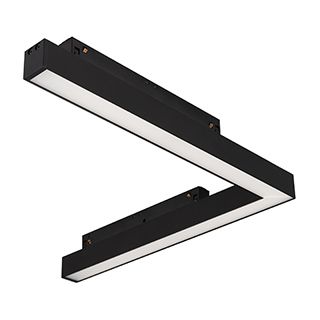 Светильник MAG-ORIENT-FLAT-ANGLE-L295-18W Warm2700 (BK, 100 deg, 48V) (Arlight, IP20 Металл, 5 лет)