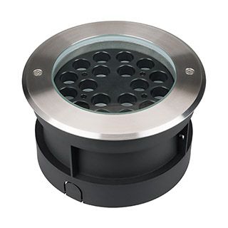 Светильник LTD-DAFNA-GROUND-R210-36W Warm3000 (SL, 20 deg, 230V) (Arlight, IP67 Металл, 5 лет)