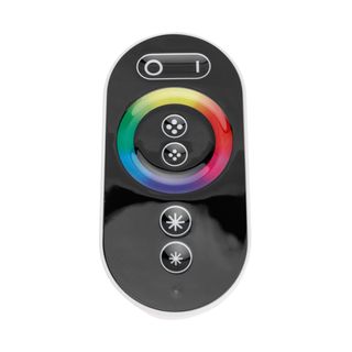 Сенсорный RGB-контроллер DL-LED Touch Black (18A, 12-24V, 216-432W)