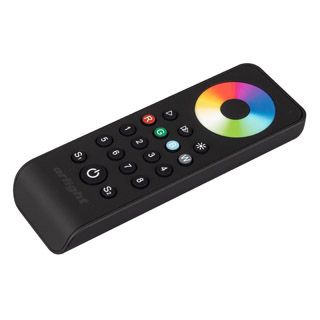 Пульт SMART-R43-RGBW Black (8 зон, 2.4G) (ARL)