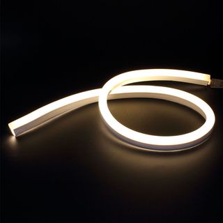 Гибкий неон круглый IDL-N 1425/1000mm 2835 120led  220V Warm White 9.6W