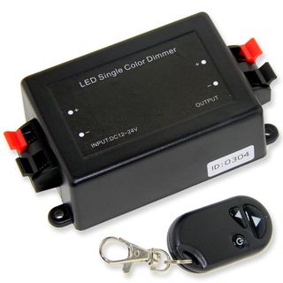Диммер RF IDL-1224 (12-24V, 96-192W, ПДУ-брелок)