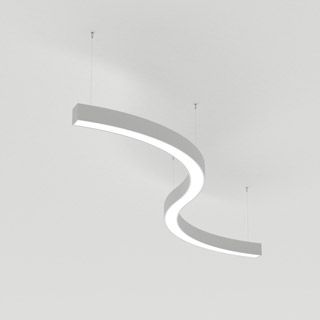 Светильник SP-LINE-HANG ARC-S3535-D800-65W Warm3000 (WHITE, 230V) (Металл)
