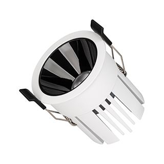 Светильник MS-ATLAS-BUILT-R66-15W Warm3000 (WH-BK, 35 deg, 230V) (IP20 Металл, 5 лет)