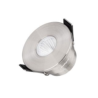 Светильник MS-GLORY-BUILT-R54-5W Warm3000 (NI, 60 deg, 230V) (IP54 Металл, 5 лет)