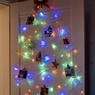Гирлянда Твинкл Лайт 10 м, прозрачный ПВХ, 80 LED, цвет Мультиколор