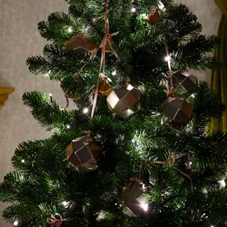 Гирлянда Твинкл-Лайт 20 м, темно-зеленый ПВХ, 160 LED, цвет теплый белый