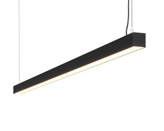 Линейный светодиодный светильник подвесной DL-33-1500 41Вт 5000К IP20 Черный