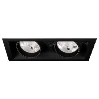 Светильник MS-VORTEX-BUILT-S250x140-2x30W Warm3000 (BK-BK, 17 deg, 230V) (Arlight, IP20 Металл, 5 ле