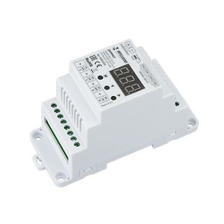 INTELLIGENT ARLIGHT Диммер SMART-DALI-104-62-ADDR-RGBW-DT6/DT8-PD-DIN White (12-48V, 4x5А)  (IARL, I